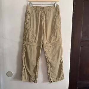 EXOFFICIO | Tan Lightweight Insect Sheild Nylon Hiking Convertible Pants Size 4